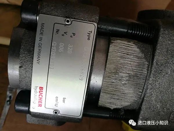 BUCHER泵的工作性能以及正確的安裝順序！